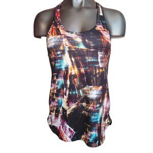 EXPCore Performance Women's Black Scoop Neck Mesh Back Active Tank Top XS